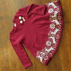 Nwot Knit Christmas 24 mo.